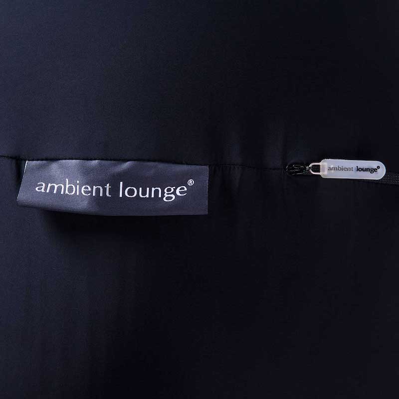 Ambient Lounge Space Pod - Ballistic Black Bean Bag | Beanbags.com.au